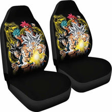 Load image into Gallery viewer, Goku God Blue Ultra Instinct Car Seat Covers Universal Fit 051012 - CarInspirations