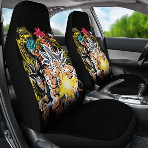 Goku God Blue Ultra Instinct Car Seat Covers Universal Fit 051012 - CarInspirations