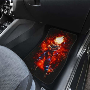 Goku God Car Floor Mats Universal Fit - CarInspirations