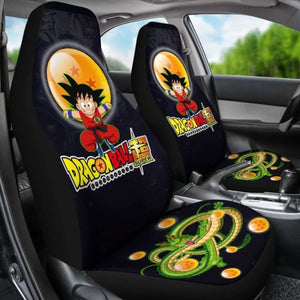 Goku Jumping Dragon Ball Anime Car Seat Covers Universal Fit 051012 - CarInspirations