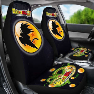 Goku Kick Shenron Dragon Ball Anime Car Seat Covers 3 Universal Fit 051012 - CarInspirations