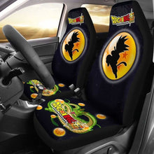 Load image into Gallery viewer, Goku Kick Shenron Dragon Ball Anime Car Seat Covers 3 Universal Fit 051012 - CarInspirations