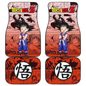 Goku Kid Dragon Ball Z Car Floor Mats Manga Mixed Anime Funny Universal Fit 175802 - CarInspirations