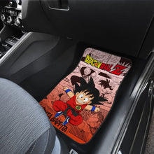 Load image into Gallery viewer, Goku Kid Dragon Ball Z Car Floor Mats Manga Mixed Anime Universal Fit 175802 - CarInspirations