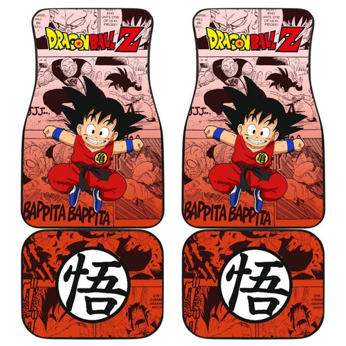 Goku Kid Dragon Ball Z Car Floor Mats Manga Mixed Anime Universal Fit 175802 - CarInspirations