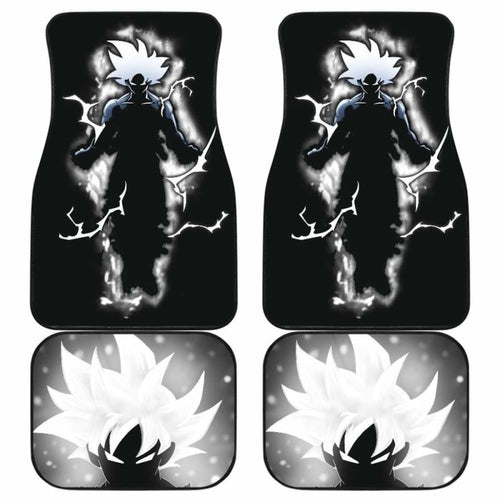 Goku Mastered Ultra Instinct Car Floor Mats Universal Fit - CarInspirations