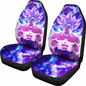 Goku Mastered Ultra Instinct Car Seat Covers 1 Universal Fit - CarInspirations