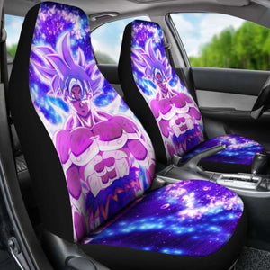 Goku Mastered Ultra Instinct Car Seat Covers 1 Universal Fit - CarInspirations