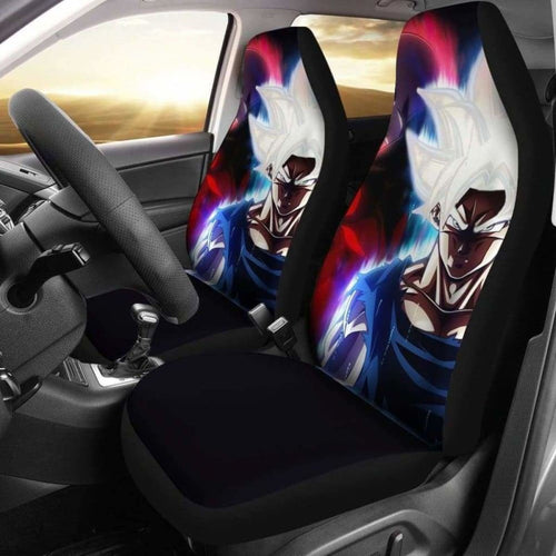 Goku Mastered Ultra Instinct Car Seat Covers Universal Fit 051012 - CarInspirations