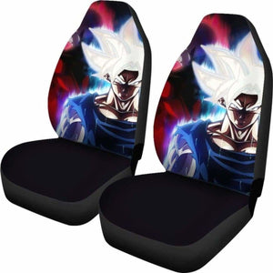 Goku Mastered Ultra Instinct Car Seat Covers Universal Fit 051012 - CarInspirations