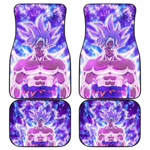 Goku Mastered Ultra Instinct Dragon Ball Car Floor Mats Universal Fit 051912 - CarInspirations