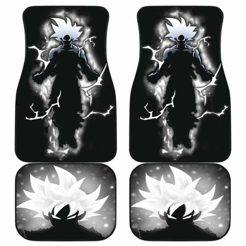 Goku Mastered Ultra Instinct Dragon Ball Car Floor Mats Universal Fit 051912 - CarInspirations