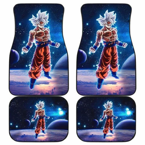 Goku Mastered Ultra Instinct Dragon Ball Car Floor Mats Universal Fit 051912 - CarInspirations