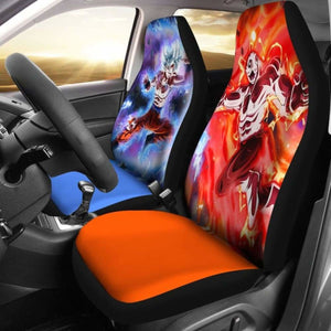 Goku Mastered Ultra Instinct Vs Jiren Car Seat Covers Universal Fit 051012 - CarInspirations