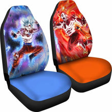 Load image into Gallery viewer, Goku Mastered Ultra Instinct Vs Jiren Car Seat Covers Universal Fit 051012 - CarInspirations