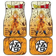 Load image into Gallery viewer, Goku Saiyan Characters Dragon Ball Z Car Floor Mats Manga Mixed Anime Universal Fit 175802 - CarInspirations