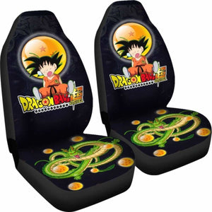 Goku Sleeping Dragon Ball Anime Car Seat Covers Universal Fit 051012 - CarInspirations