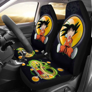 Goku Sleeping Shenron Dragon Ball Anime Car Seat Covers 2 Universal Fit 051012 - CarInspirations