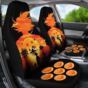 Goku Sunset Car Seat Covers Universal Fit 051012 - CarInspirations