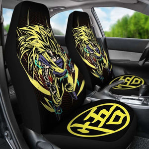 Goku Super Saiayn 3 Car Seat Covers Universal Fit - CarInspirations