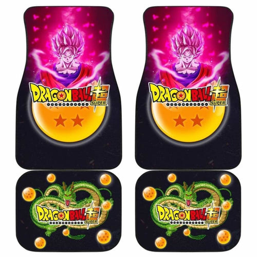 Goku Super Saiya Car Floor Mats Universal Fit 051012 - CarInspirations