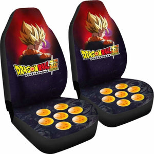 Goku Super Saiyan 1 Dragon Ball Anime Car Seat Covers 2 Universal Fit 051012 - CarInspirations