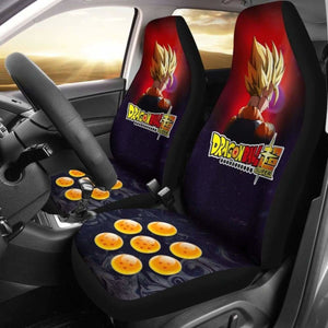 Goku Super Saiyan 1 Dragon Ball Anime Car Seat Covers 2 Universal Fit 051012 - CarInspirations