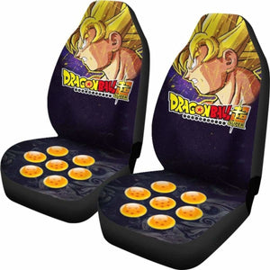 Goku Super Saiyan 2 Dragon Ball Anime Car Seat Covers Universal Fit 051012 - CarInspirations