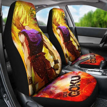 Load image into Gallery viewer, Goku Super Saiyan 2019 Car Seat Covers Universal Fit 051012 - CarInspirations