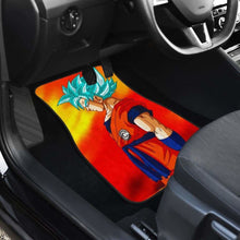 Load image into Gallery viewer, Goku Super Saiyan 4 VS Goku Super Saiyan Blue Car Floor Mats Universal Fit - CarInspirations