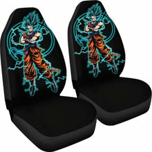 Load image into Gallery viewer, Goku Super Saiyan Blue Car Seat Covers Universal Fit 051012 - CarInspirations