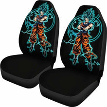 Load image into Gallery viewer, Goku Super Saiyan Blue Car Seat Covers Universal Fit 051012 - CarInspirations