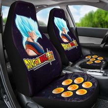 Load image into Gallery viewer, Goku Super Saiyan Blue Dragon Ball Anime Car Seat Covers Universal Fit 051012 - CarInspirations