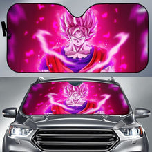 Load image into Gallery viewer, Goku Super Saiyan Blue Hd 5K Car Sun Shade Universal Fit 225311 - CarInspirations