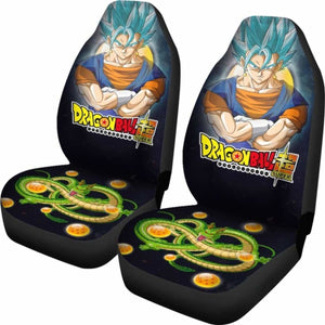 Goku Super Saiyan Blue Shenron Dragon Ball Anime Car Seat Covers Universal Fit 051012 - CarInspirations