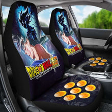 Load image into Gallery viewer, Goku Super Saiyan Ultra Instinct Dragon Ball Anime Car Seat Covers 3 Universal Fit 051012 - CarInspirations