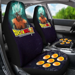 Goku Super Saiyan Ultra Instinct Dragon Ball Anime Car Seat Covers Universal Fit 051012 - CarInspirations