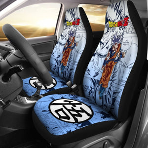 Goku Ultra Dragon Ball Z Car Seat Covers Manga Mixed Anime Great Universal Fit 194801 - CarInspirations