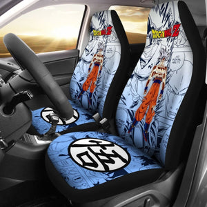 Goku Ultra Dragon Ball Z Car Seat Covers Manga Mixed Anime Super Strong Universal Fit 194801 - CarInspirations