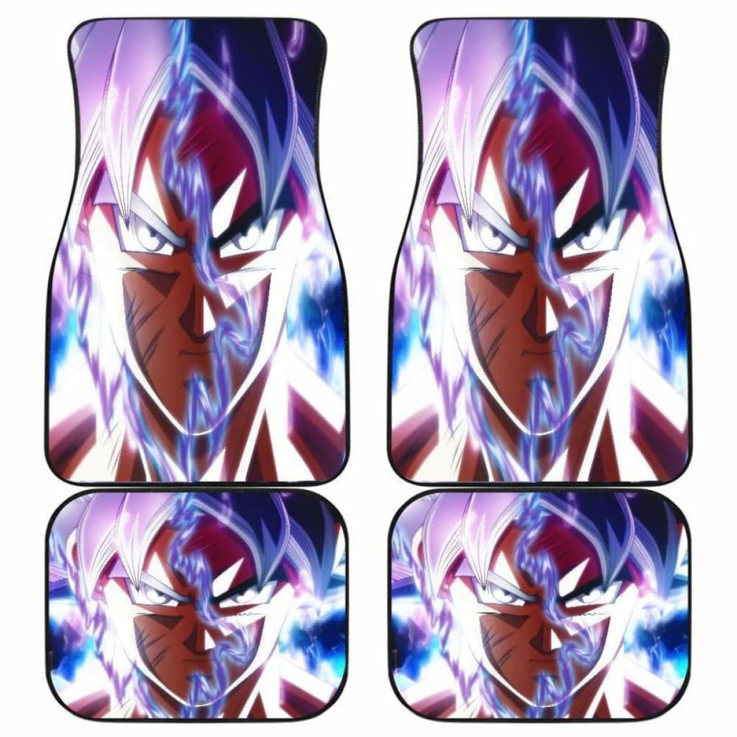 Goku Ultra Instinct Car Floor Mats Universal Fit - CarInspirations