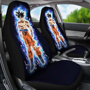 Goku Ultra Instinct Car Seat Covers Universal Fit 051012 - CarInspirations