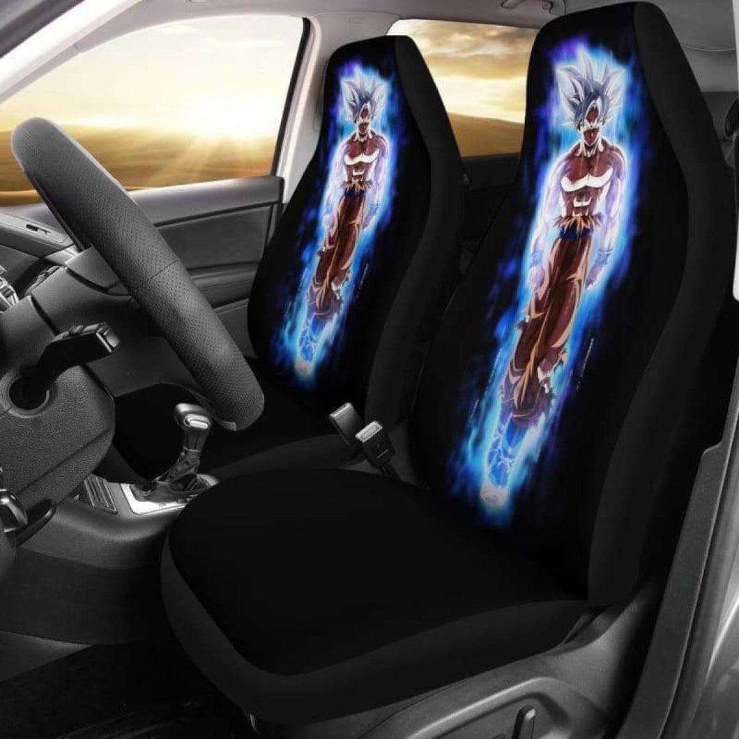 Goku Ultra Instinct Car Seat Covers Universal Fit 051312 - CarInspirations