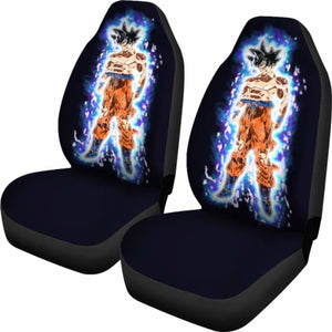 Goku Ultra Instinct Car Seat Covers Universal Fit - CarInspirations