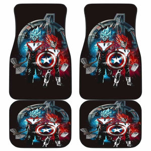 Goku Vegeta Avenger Car Floor Mats Universal Fit - CarInspirations