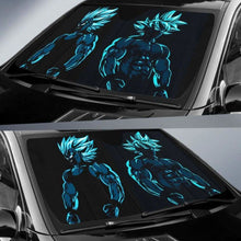 Load image into Gallery viewer, Goku Vegeta Blue 1 Auto Sun Shades 918b Universal Fit - CarInspirations
