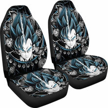 Load image into Gallery viewer, Goku Vegeta Blue Car Seat Covers 1 Universal Fit 051012 - CarInspirations