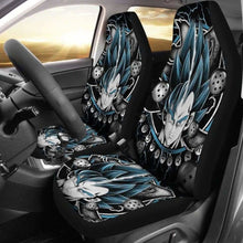 Load image into Gallery viewer, Goku Vegeta Blue Car Seat Covers 1 Universal Fit 051012 - CarInspirations