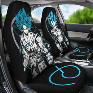 Goku Vegeta Blue Car Seat Covers Universal Fit 051012 - CarInspirations