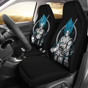 Goku Vegeta Blue Car Seat Covers Universal Fit 051312 - CarInspirations