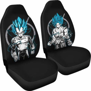 Goku Vegeta Blue Car Seat Covers Universal Fit 051312 - CarInspirations